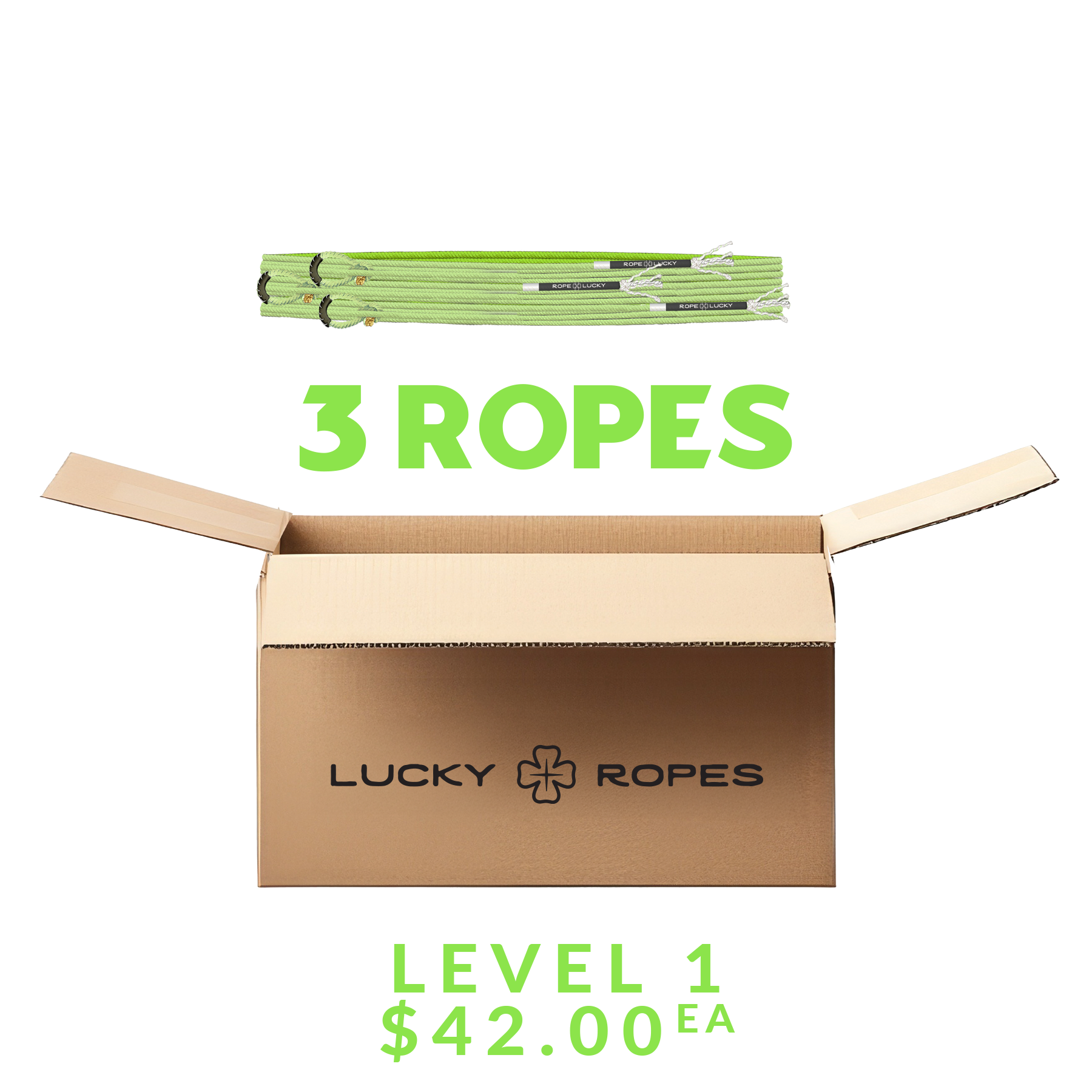 Rope Lucky Heel Rope - Green