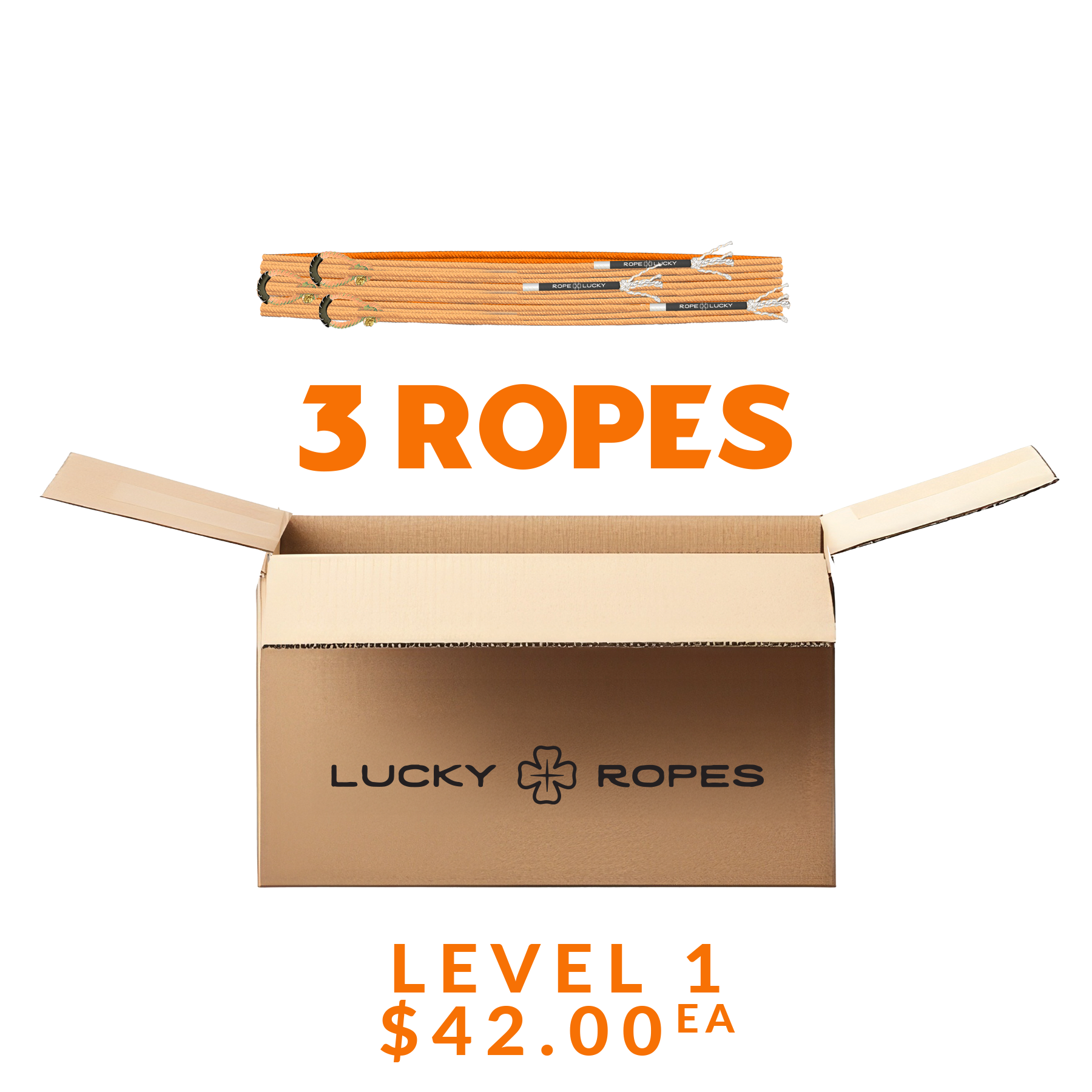 Rope Lucky Head Rope - Orange