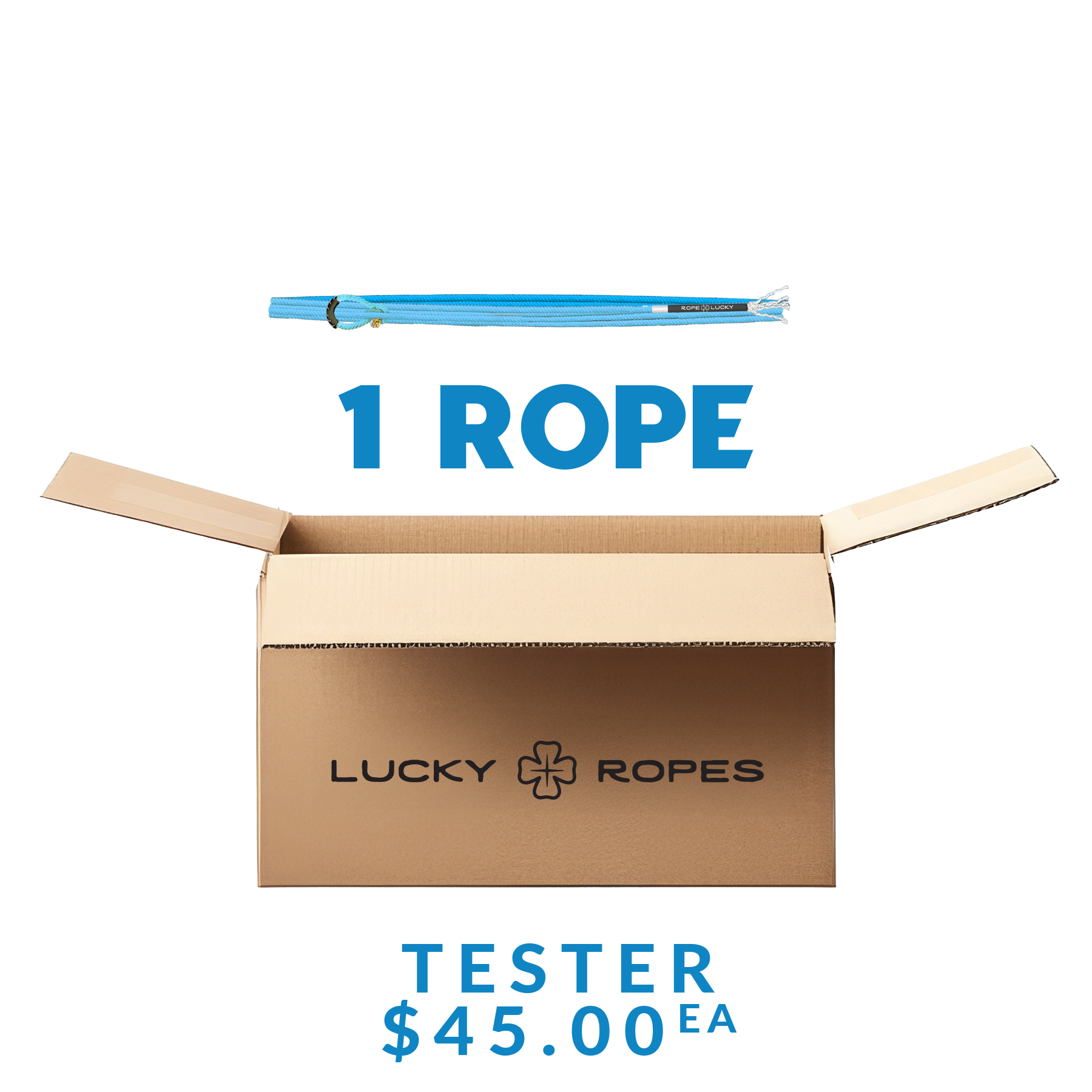 Rope Lucky Heel Rope - Blue
