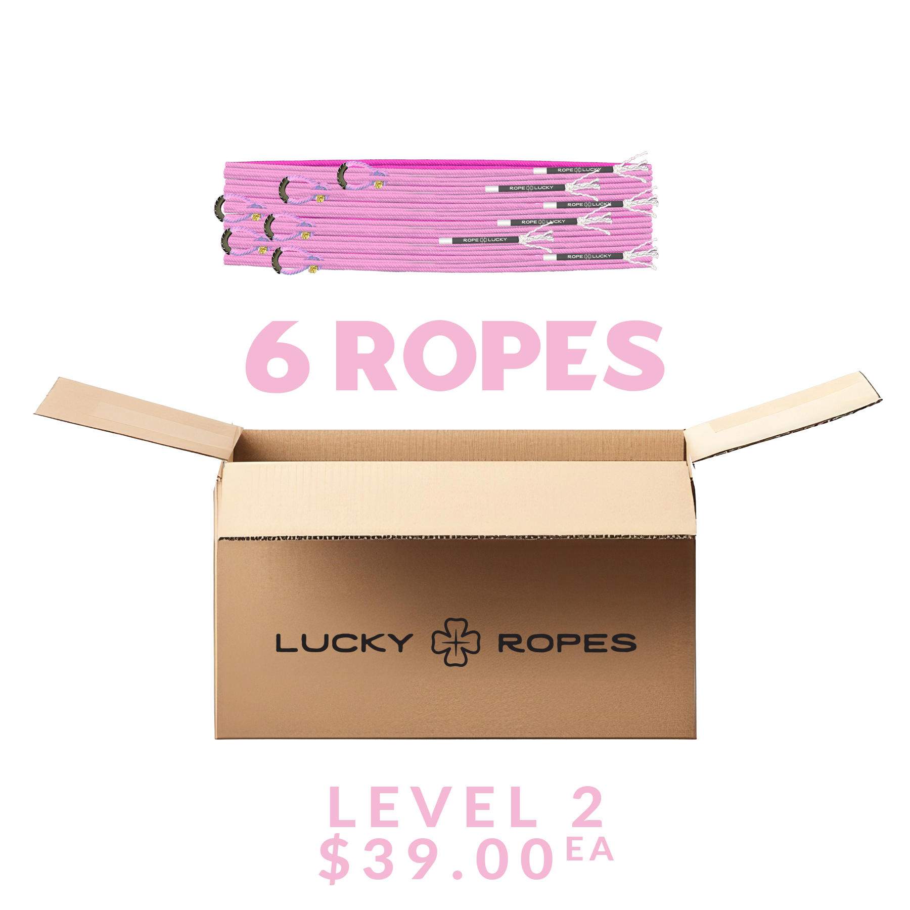 Rope Lucky Heel Rope - Pink