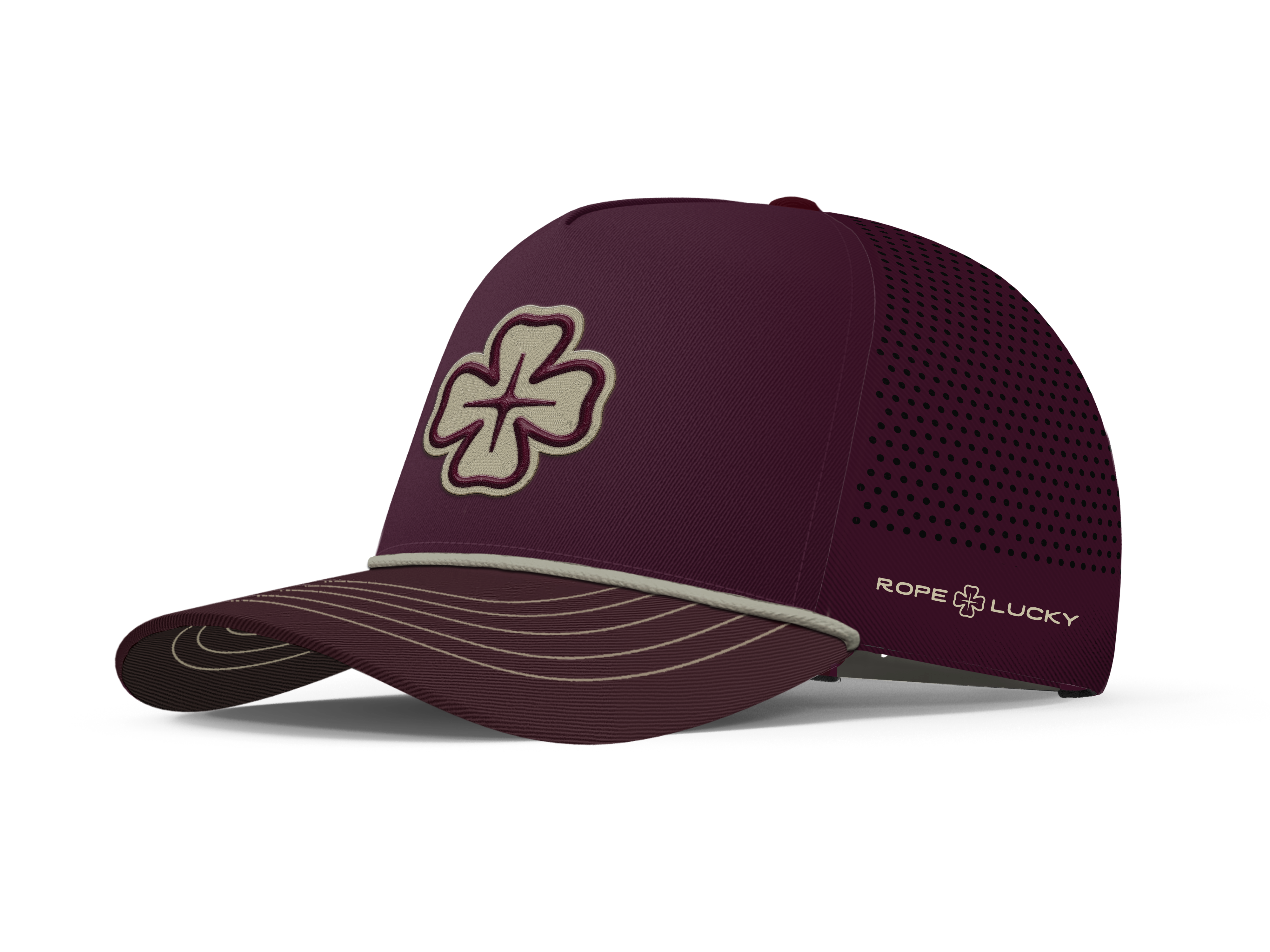 Rope Lucky Cap - Oxblood