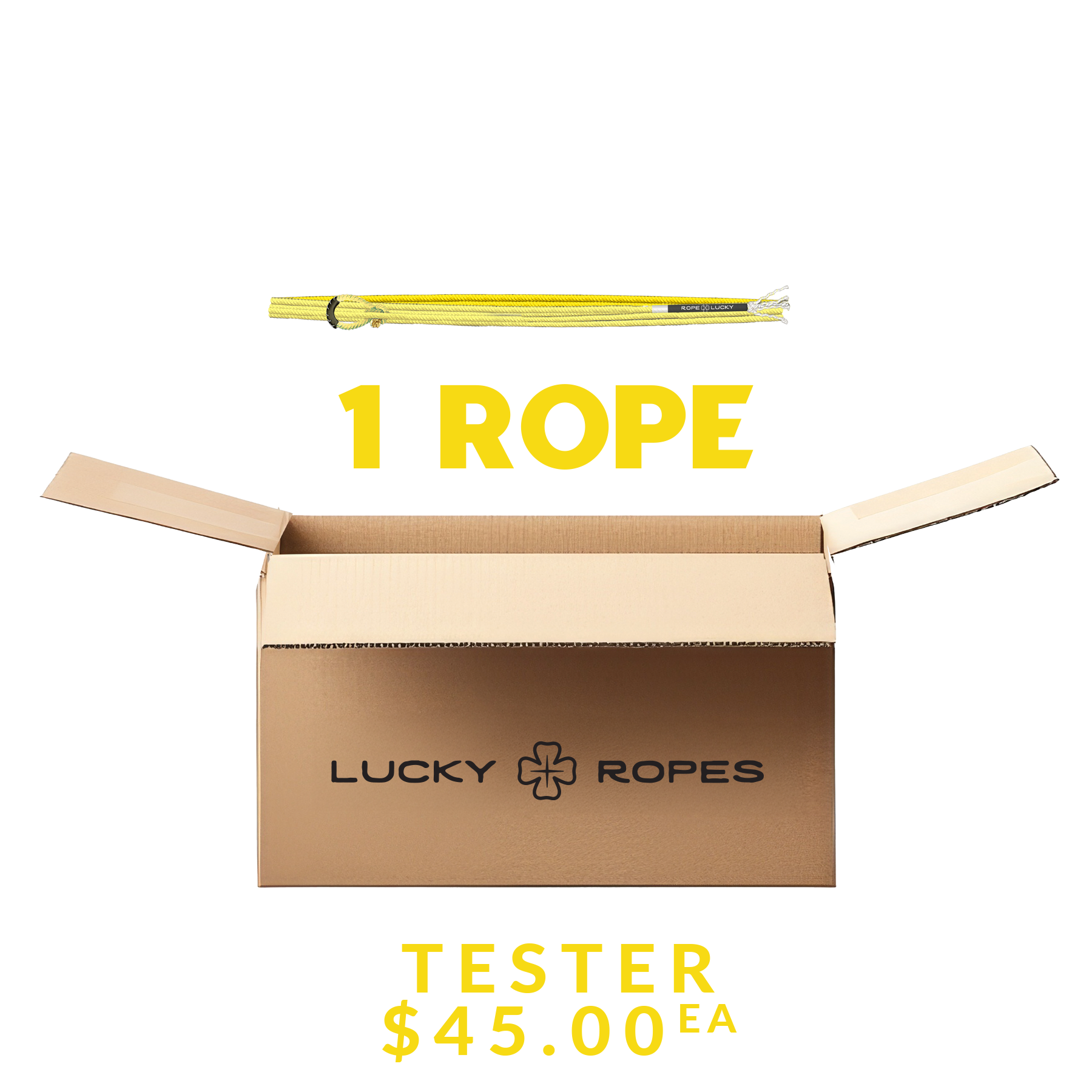 Rope Lucky Heel Rope - Yellow