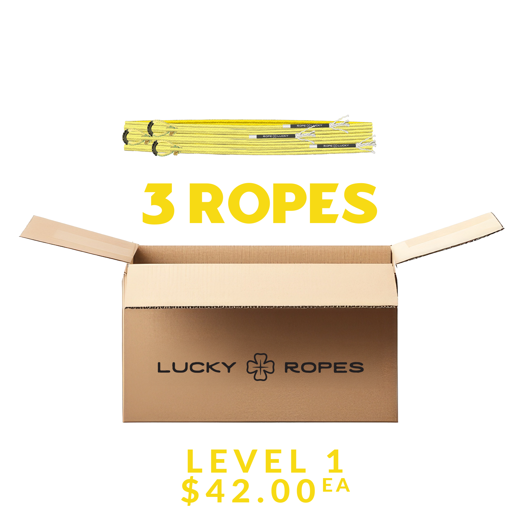 Rope Lucky Heel Rope - Yellow