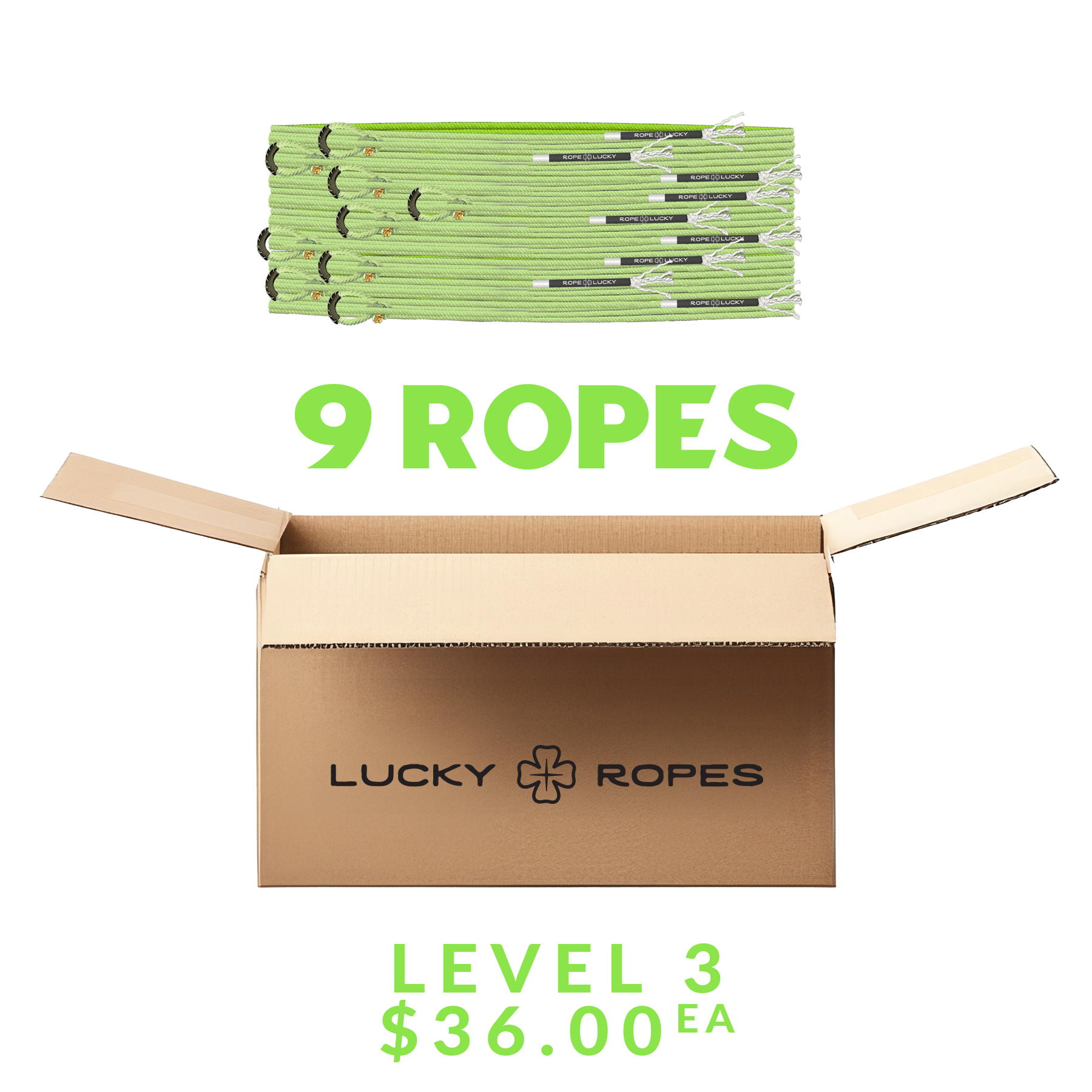 Rope Lucky Head Rope - Green