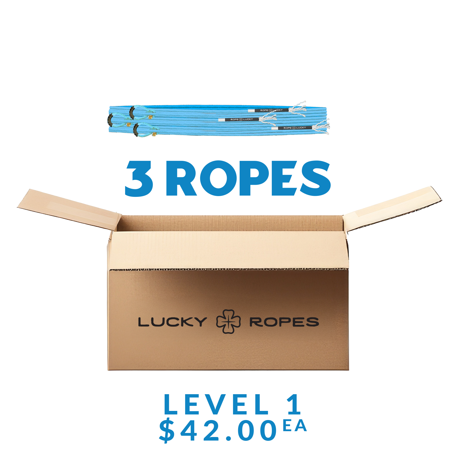 Rope Lucky Heel Rope - Blue